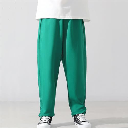 Pantalones deportivos de pierna ancha de cintura alta con parte inferior abierta muy cómodos 2
