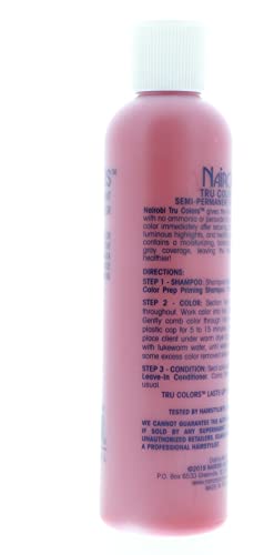 Tru-Colors Semi-Permanent Hair Color #5 Jet Red 8 oz miniatura 5