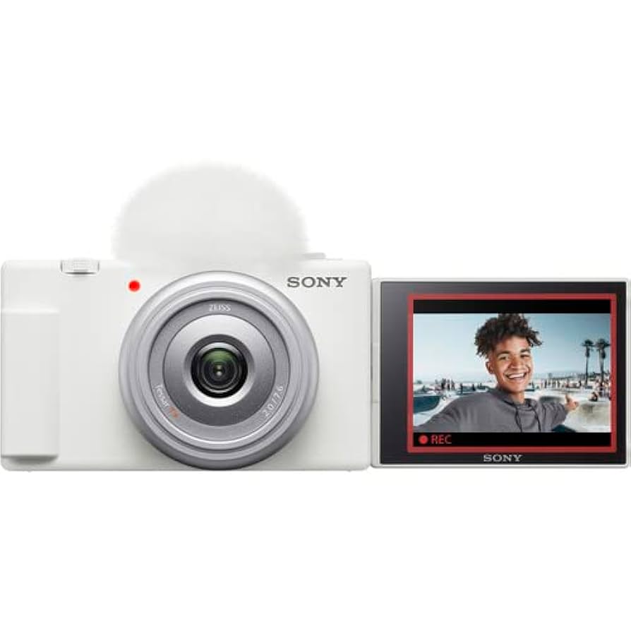 【美品】SONY ZV-1F ホワイト Amazon.com: Sony ZV-1F Vlogging Camera (White) (ZV1F/W) +
