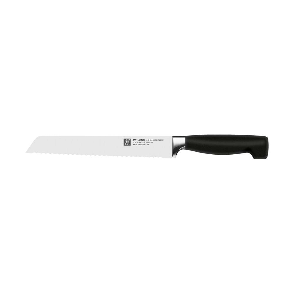 ZWILLING VIER STERNE Set di Coltelli con Ceppo, Marrone, 8 Pezzi