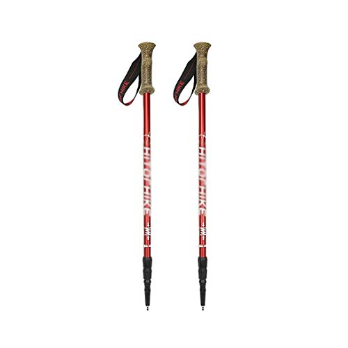 Bastones de trekking de fibra de carbono para senderismo en todas las estaciones