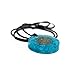 Pura Esprit Orgone Pendant Necklace - Handmade Aquamarine Pendant Orgone Energy Generator Chakra Healing Crystal Pendant – Orgonite Pendant E-Energy Protection Reiki Healing Meditation Jewelry