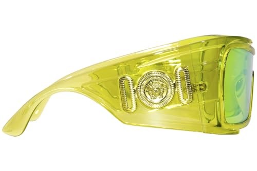 Versace VE4451 54208N Sunglasses Transparent Green/Light Green Mirror 127mm3