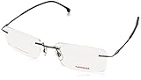 Carrera 147/V Eyeglass Frames CA147-0KJ1-5517 - Dark Ruthenium Frame, Lens Diameter 55mm, Distance