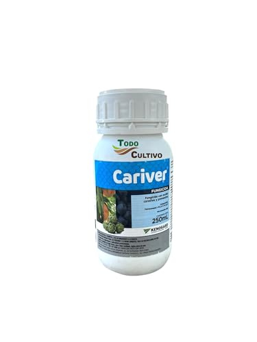 Fungicida sistémico de acción curativa y preventiva a base de tetraconazol al 4%. 250 ml. Contra Oidio, septoria, roya, puccinia, moteado, cercoespora Cariver 250