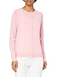 norweger pullover xs Cardigan Amazon-Marke: MERAKI Merino Strickjacke Damen mit Rundhals, Rosa (Pale Pink), 36, Label: S