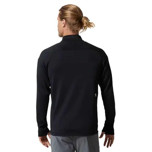 Image of Mountain Hardwear Men's Polartec Power Grid Half Zip Jacket | Stylish and Warm Jacket for All Outdoor Adventures