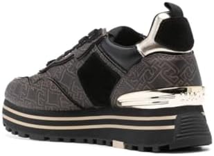 Scarpe LIU JO Maxi Wonder 604 Sneakers Platform Con Glitter Colore Blu