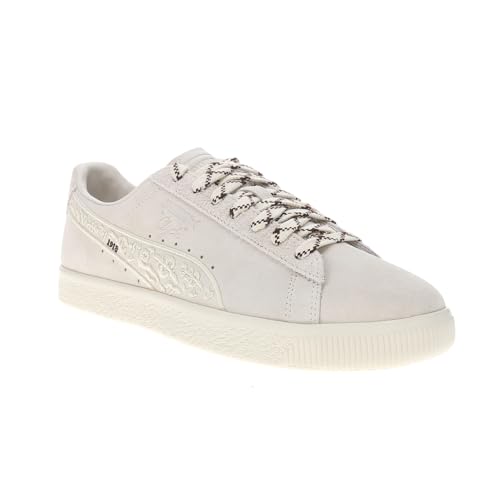 PUMA Mens Wal Neo Renaissance Clyde Lace Up Sneakers Shoes Casual - White - Size 9.5 M2
