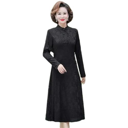 Robe de soirée style chinois Cheongsam chic pour mariage et cocktail