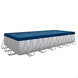 Intex   28087   Intex Bâche Hiver Piscine rectangulaire 7,32m x 3,66m   Epaisseur 50/100