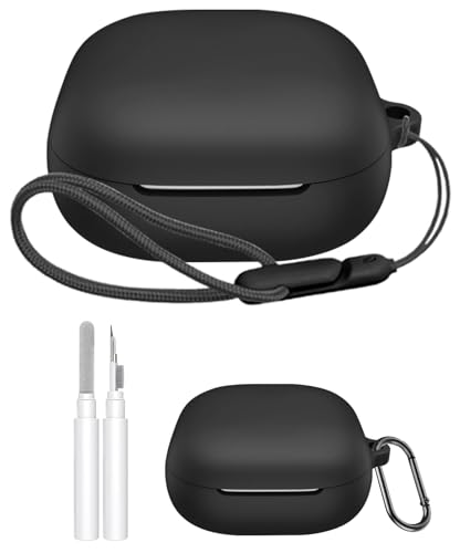 For Anker Soundcore Liberty Buds �P�[�X �J�o�[+�N���[�j���O�y�� [YEZHU] �V���R���f�ސ� ���C�����X �C���[�z�� �p �V���R�����[�P�[�X �֗� ���s �y�� �S�ʕی�J�o�[ �L�Y�h�~ �h�o �h�k �y�ʏ��^ �ی�P�[�X