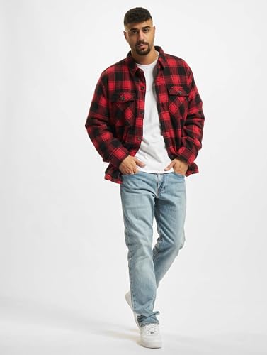 Image of Brandit Men's Lumber Jacket Black /Blue