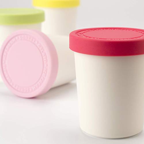 Tovolo Tight-Fitting, Stack-Friendly, Sweet Treat Ice Cream Tub, Pistachio #TOP4