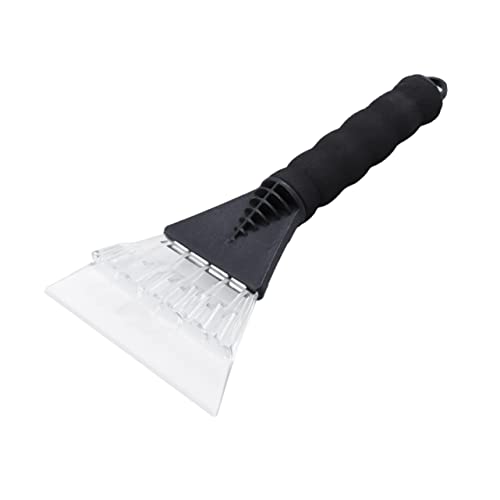 BESPORTBLE Auto Ice Shovel with 3 Pieces Snow Scraper for Car Windshield Deicer Tool with Non-Slip Rubber Sleeve Car Necessity