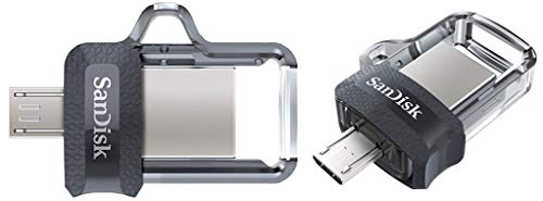 Image of SanDisk Ultra Dual 32Gb OTG Pen Drive Pack of 2 (Black, Gold), usb3.0
