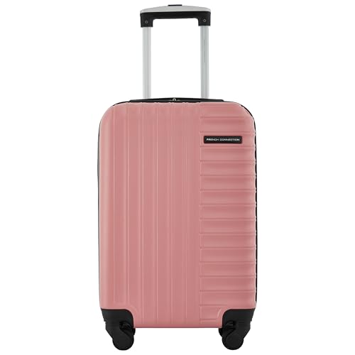 Image of French Connection 22 inch Quinn Carry-On Luggage, Rose Elegance