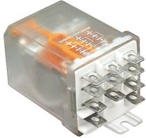 Enclosed Power Relay, 3Pdt, 20A, 12Vdc