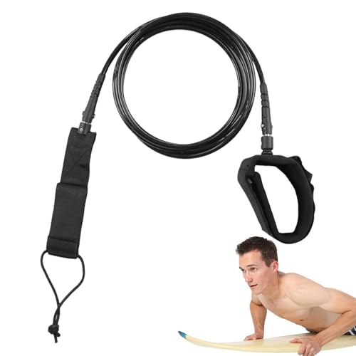 Bodyboard Leash,Surfboard Foot Rope Paddle Board Accessories | Paddle Board Replacement Parts, Straight Surf Board Leashes for Surfboards, Paddleboards