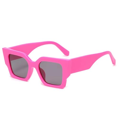 Lunettes de soleil rétro protection UV400 femme style polygonal