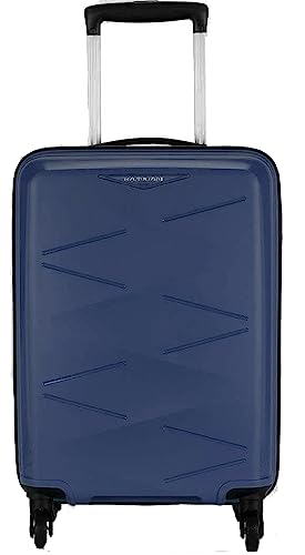 Image of American Tourister KAMILIANT KAM-TRIPRISM TSA Lock Hard-Sided Polypropylene Luggage Set of 3 Trolley Bags (55 cm+68 cm+78 cm) (Navy Blue)