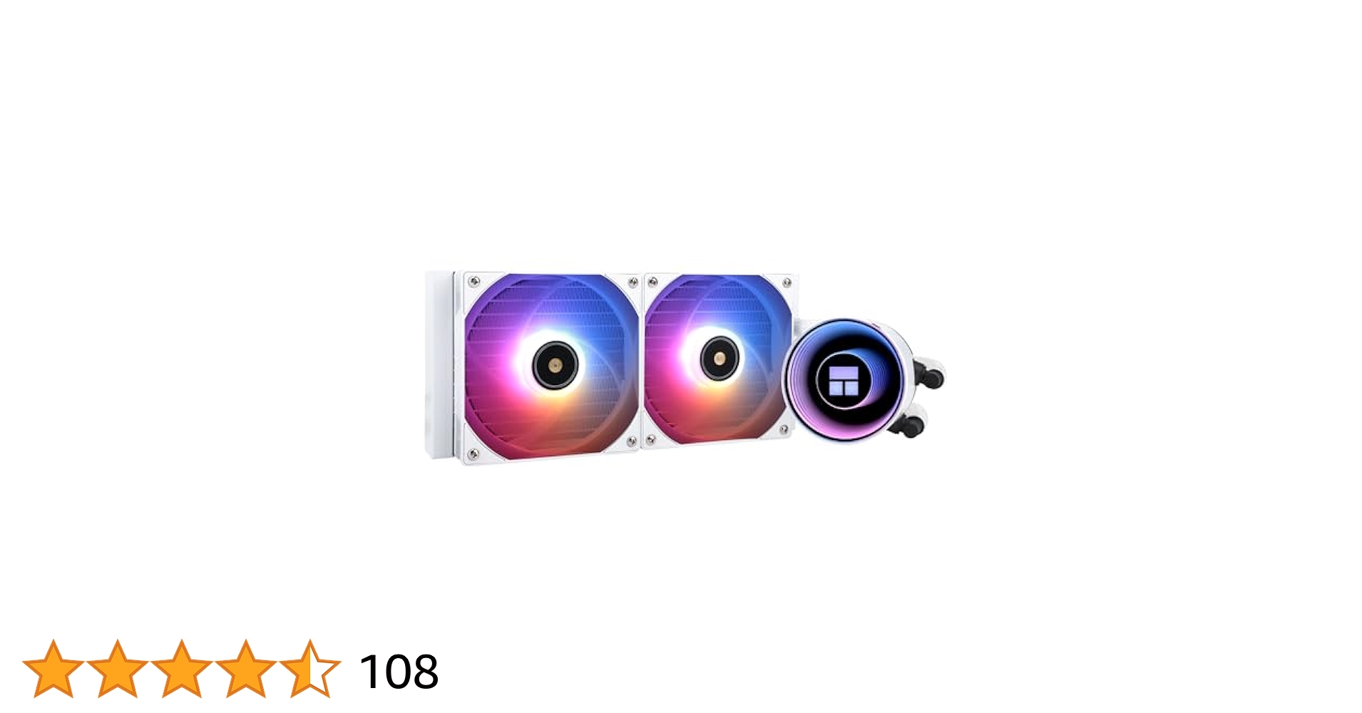 Amazon.co.jp: Thermalright Frozen Notte 240 ホワイト ARGB V2
