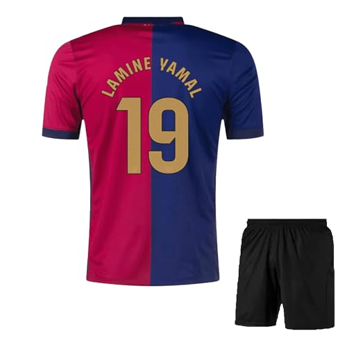 Image of Sports Baarce Football Home Jersey with Shorts 2024 /25 (Kid's, Boy's& Men)