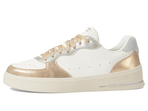 Skechers Women's Hiland-Soft Metals Sneaker4