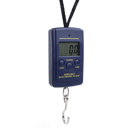 Báscula digital práctica para equipaje de pesca de 40 kg, 39,972.8 g