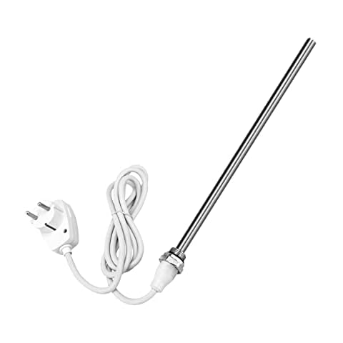 EMKE Resistencia para radiador de baño con interruptor Cover