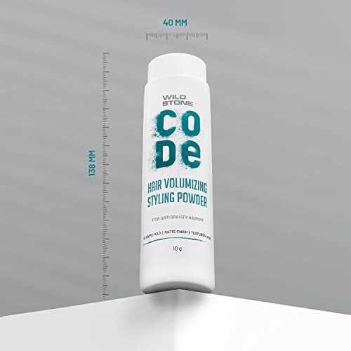 Image of Wild Stone CODE Hair Volumizing Styling Powder for Men 10gm