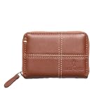 Hush Puppies 小銭入れ ラウンドファスナー メンズ レディース ユニセックス ガバッと開く 小銭が見やすい 多収納 おしゃれ ミニ ミニマリスト 本革 牛革 やわらかい 使いやすい かっこいい 味が出る ギフト プレゼント ブランド ハッシュパピー