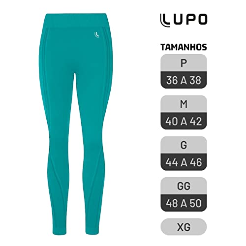 Calças Legging,Lupo,feminino,Verde Splash,M
