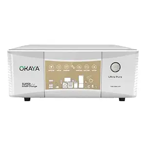Okaya Inverter Ultra Pure 1500 True Sine Wave 1250VA/12V for Home, Office and Shop (Supports 1 Inverter Battery of 12V)