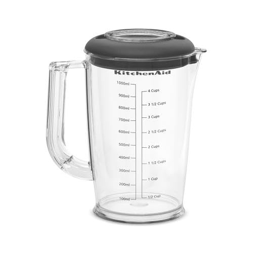 Mixeur Plongeant KitchenAid 5KHBV83EER – 180 Watt, 5 Vitesses, Lames Inox - vue 10