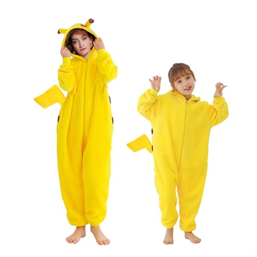 Udekit Pijamas De Colas De Pie, Mameluco de Dibujos Animados de Anime, Bata, Ropa de Dormir, Disfraz de Cosplay para Adultos, Fiesta de Carnaval de Halloween Carnaval Fiesta Grande