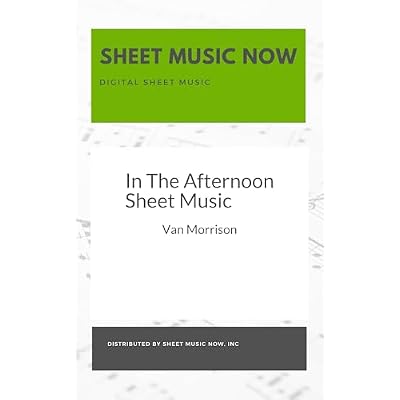 In The Afternoon Sheet Music