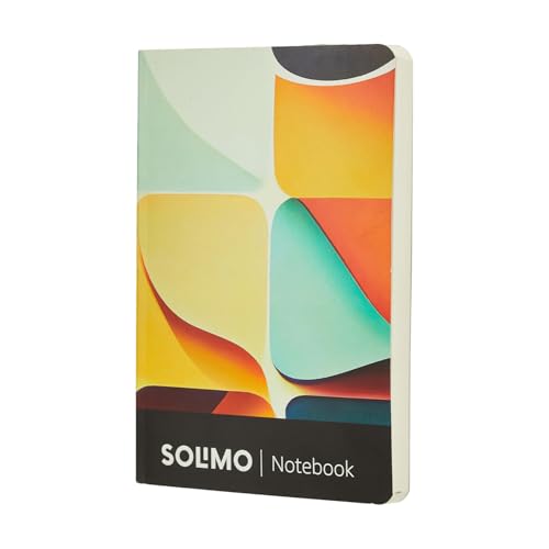 Image of Amazon Brand - Solimo A5 Dot Grid Journal | 100 GSM | Flat Lay Binding | Rounded Corners | Suitable for Sketching or Doodling, To-do lists & more (160 Pages)