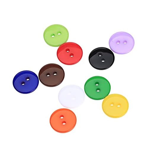 Knappar 100st runda harts sömnad knappar scrapbook hantverk sömnad kläder dekoration embellishments för kläddekoration Utsökt utförande, hållbar och praktisk (Color : 100pcs 9mm)