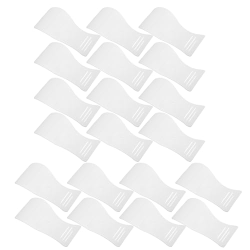 EPIGEIST Espátulas Depilatorias de Plástico Transparentes 20 Unidades Palitos Aplicadores Reutilizables para Cera Corporal y Facial Raspadores Precisos para Cejas y Mascarillas de