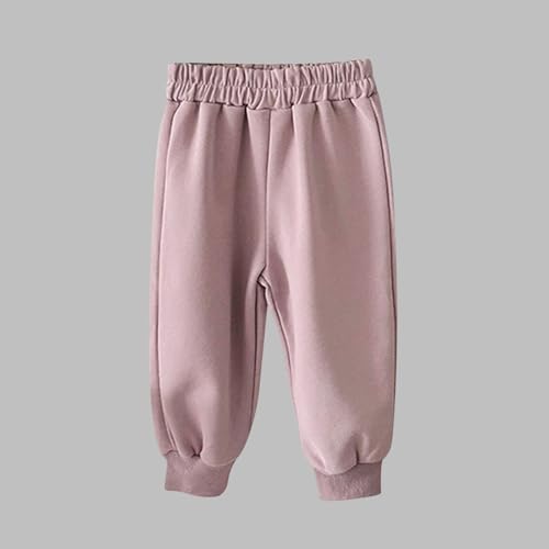 Girls Sweatpants Cute Cotton Athletic Jogger Toddler Pants with Pockets Teen Clothing Winter Warm Kids Clothes2