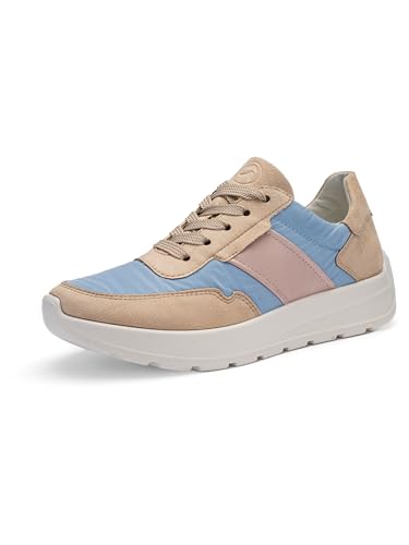 ara Zapatillas Deportivas New York para Mujer, Playa, Cielo, Cupcake, Talla 40 EU
