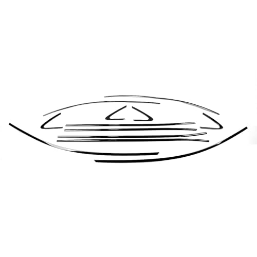 Cubierta embellecedora de ventana exterior para Toyota Corolla 2019-2024: marco de coche