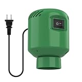 Electric Vacuum Pump for Storage Bags - 55W Fast Compression, Universal for Bags Under 1.5'', Auto Voltage 100V-240V, Portable Space Saver for Travel/Home, Green