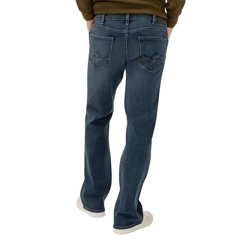 Image of Silver Jeans Co. Men's Zac Relaxed Fit Straight Leg Jean - Legacy