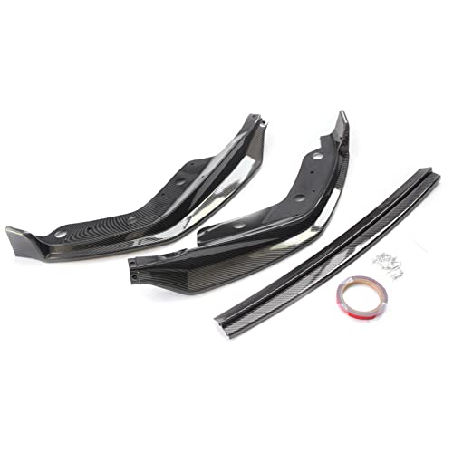 defletor,ERYUE Para-choque dianteiro spoiler kit Sport Look Substituição de fibra de carbono para Sé