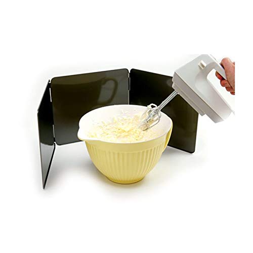 Norpro Nonstick 3 Sided Splatter Guard (Stainless Steel, 2 Pack (10In/25.5Cm X 9In/23Cm)) #TOP2