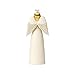 Enesco Jim Shore Heartwood Creek Black and Gold Praying Angel Figurine, 10.28
