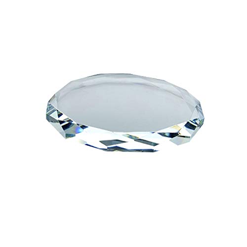 2.5 Round Riser, Crystal Florida Crystal Riser Disk for Crystal Figurines and Other Valuable Collectibles - (2.5 Round) 2.5" Round Riser, Crystal Florida Crystal Riser Disk for Crystal Figurines and Other Valuable Collectibles - (2.5" Round)