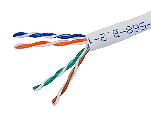 Cable Ethernet Monoprice UTP Cat5e 1000 pies negro miniatura 2